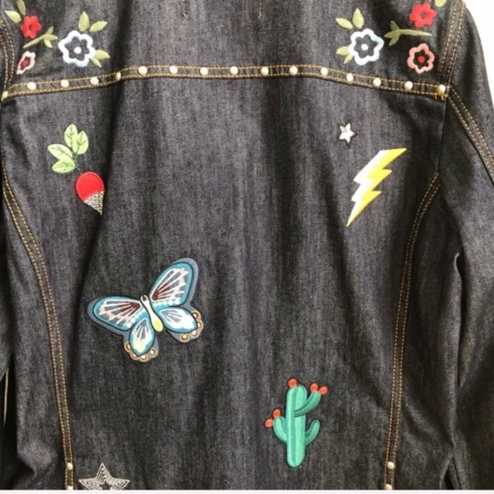 Coach patch Jean Jacket